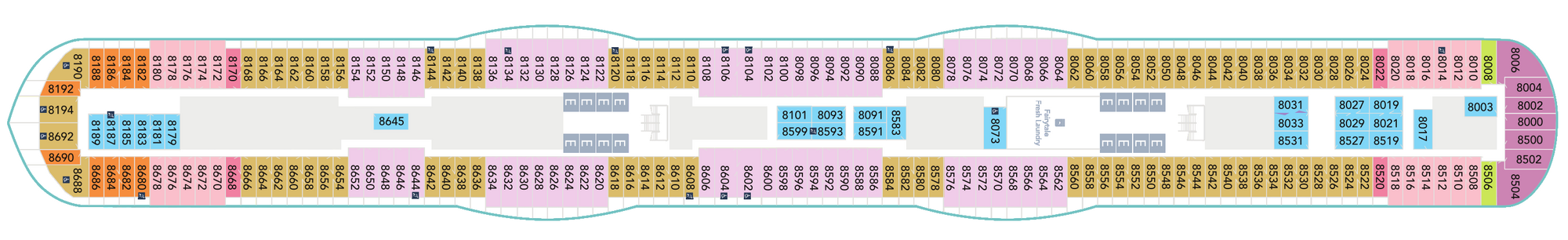 Deck 8 plan